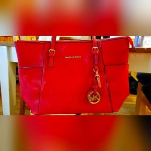 Michael Kors Red Purse
